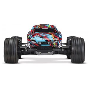 Traxxas 37054-1P Rustler 2WD 1/10 RTR TQ, Courtney Force / Pink