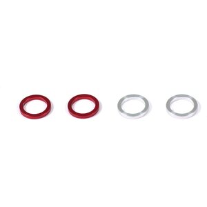 Infinity R0261 Rear Body Mount Spacer (Silver & Red)