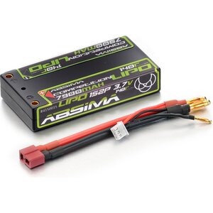 Absima Competition Lipo 7900mAh 140C 1S 4mm Plug