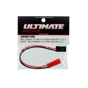 Ultimate Racing ULTIMATE RACING BEC FEMALE TO MALE FUTABA ADAPTER (1pc)