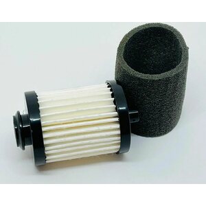 Klinik 100% Dry Air Filter with Pre-Filter for 1/8th Scale Off-Road Nitro Engines