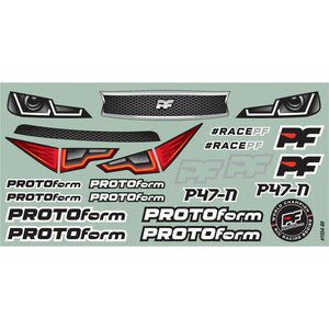 Protoform P47-N Lightweight Clear 200mm TC Body