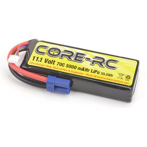 Core RC Core Rc Cr779 Core Rc 5000Mah 11.1V 3S 70C S/C Lp Lipo Ec5