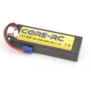 Core RC Core Rc Cr778 Core Rc 4000Mah 11.1V 3S 50C H/C Lp Lipo Ec3