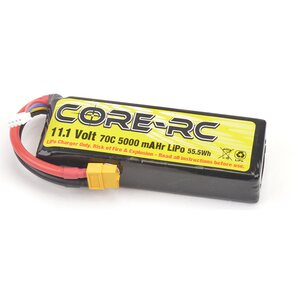 Core RC Core Rc Cr783 Core Rc 5000Mah 11.1V 3S 70C S/C Lp Lipo Xt60