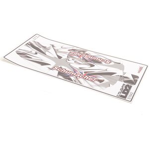 Schumacher U8307 Chassis Skin with Holes - LD2