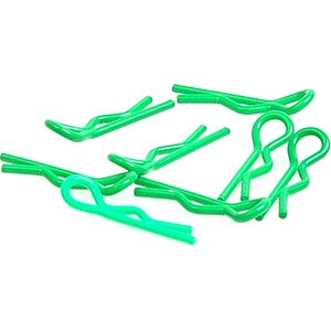 Core RC CR064 Small Body Clip 1/10 - Fluorescent Green (8)