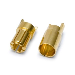 DynoMax Gold Connector 6mm 1pair
