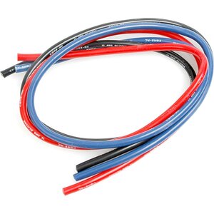 Core RC CR115 CORE RC Silicone Wire 12g - Red/Black/Blue 3x50cm