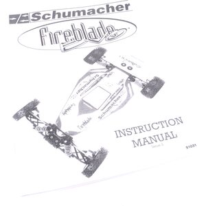 Schumacher U2422 Instr Manual - Fireblade EVO-2