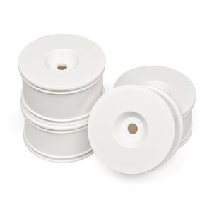 HB Racing HB RACING HB T-Dish Wheels (White/4pcs)