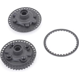 Schumacher U4879 Gear Diff Pulley, Cover and Fence - Mi6/evo