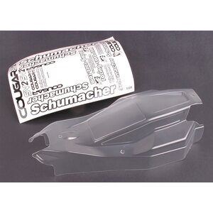Schumacher U5109 Bodyshell + Decals - Cougar SV2
