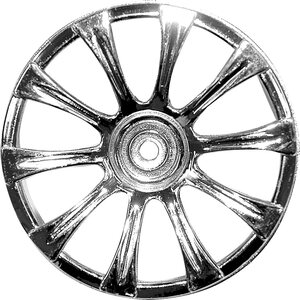 Schumacher U3098 Wheel; Chrome 10 Spoke  - Rascal (pr)