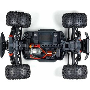 ARRMA RC 1/10 GRANITE 4X2 BOOST MEGA 550 Brushed Monster Truck RTR NiMh-akulla ja Laturilla