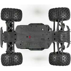 ARRMA RC 1/10 GRANITE 4X2 BOOST MEGA 550 Brushed Monster Truck RTR NiMh-akulla ja Laturilla