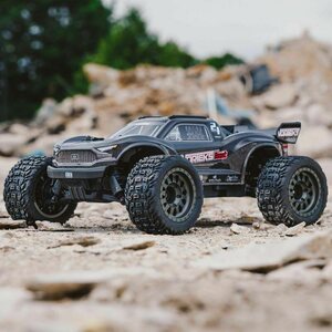 ARRMA RC 1/10 VORTEKS 4X2 BOOST MEGA 550 Brushed Stadium Truck RTR NiMh-akulla ja Laturilla