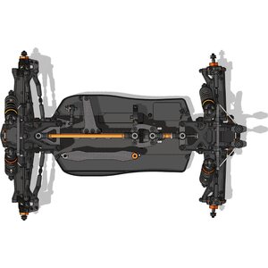 HB Racing D4 Evo3 1/10 4WD Electric Off-Road Buggy Kit
