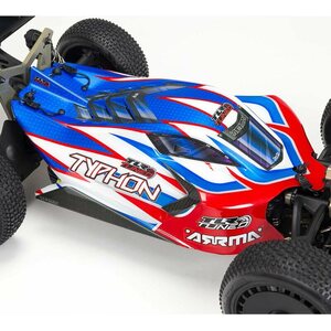ARRMA RC Tlr Tuned Typhon 6S Blx 4Wd 1/8 Rtr