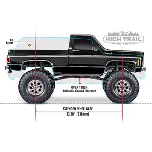 Traxxas TRX-4 Scale & Trail Crawler Chevrolet K10 Black RTR