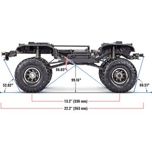 Traxxas TRX-4 Scale & Trail Crawler Chevrolet K10 Black RTR
