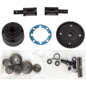 Team Associated RC10B74.1 LTC Differential Set, front and rear 92354