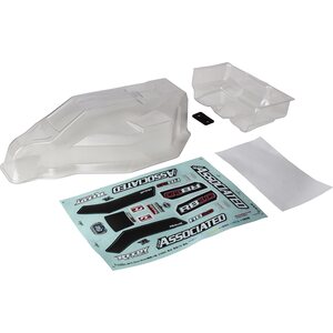 Team Associated RB10 RTR Body and Wing, clear 72015
