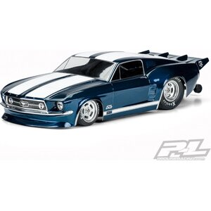 Pro-Line 1967 Ford Mustang Clear Body for SC Drag 3573-00