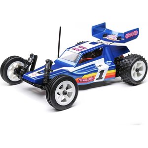 Losi 1/16 Mini JRX2 2WD Buggy Brushed RTR, Blue LOS01020T2