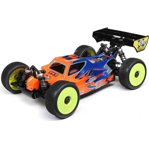 TLR 8IGHT-X/E 2.0 Combo Race Kit:1/8 4WD Nit/El Buggy TLR04012