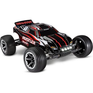 Traxxas Rustler 2WD 1/10 RTR TQ LED - With Batt/Charger