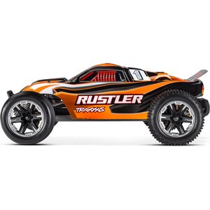 Traxxas Rustler 2WD 1/10 RTR TQ LED - With Batt/Charger