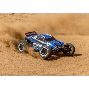 Traxxas Rustler 2WD 1/10 RTR TQ LED - With Batt/Charger