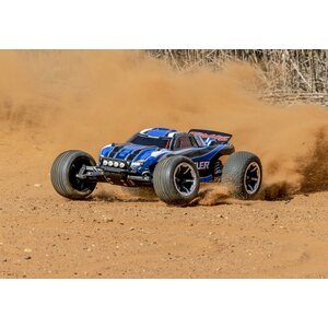 Traxxas Rustler 2WD 1/10 RTR TQ LED - With Batt/Charger