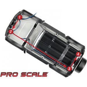Traxxas LED Lights Front and Rear Kit Complete TRX-4M Defender 9784
