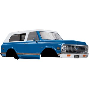 Traxxas Body Chevy Blazer '72 Blue/White Complete 9111X