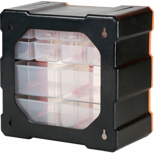 Robitronic Drawer Box with 12 drawers Orange