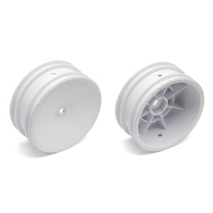 Team Associated 9690 2WD BUGGY FRONT WHEEL HEX, WHITE