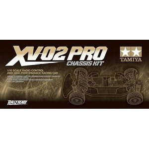 Tamiya 1/10 R/C XV-02 PRO CHASSIS KIT 58707
