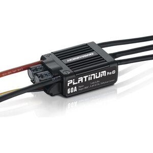 Hobbywing Platinum Pro 60A ESC V4 2-6s, 7A BEC 30215100