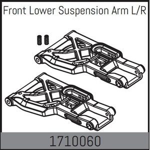 Absima Front Lower Suspension Arm L/R 1710060