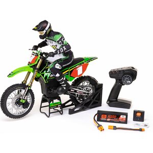Losi 1/4 Promoto-MX Motorcycle RTR with Battery and Charger, Pro Circuit