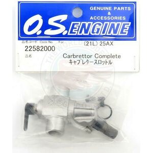 O.S.Engines CARBURETTOR COMPLETE (21L) 25AX 22582000