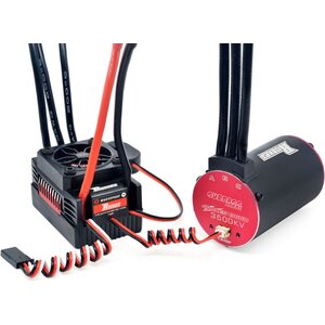 Surpass Hobby Combo Brushless Rocket V2 3665 (3150KV motor/5mm shaft / 80A ESC XT60)