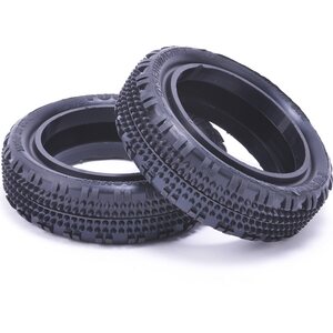 Schumacher U6901 FUSION SLIM - 1/10 2WD TYRES - FRONT - YELLOW - PR