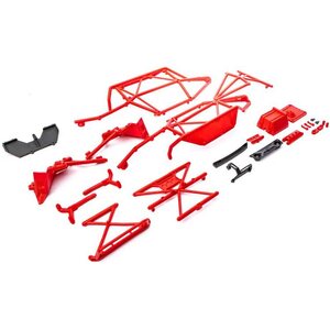 Axial AXI231044 Cage Set, Complete, Red: Capra 4WS UTB
