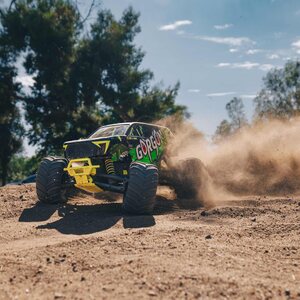 ARRMA RC 1/10 GORGON 4X2 MEGA 550 BRUSHED MONSTER TRUCK RTR WITH BATTERY & CHARGER