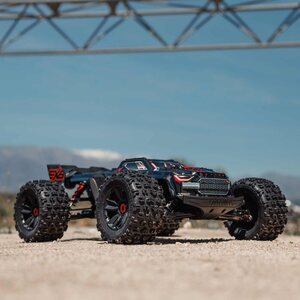 ARRMA RC 1/5 KRATON 4X4 8S BLX EXB Brushless Monster Truck RTR, Black