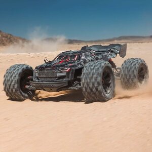 ARRMA RC 1/5 KRATON 4X4 8S BLX EXB Brushless Monster Truck RTR, Black