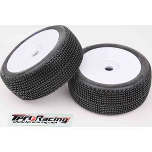 TPRO 1/8 OffRoad SNIPER Racing Tire Pre-Mounted (ZR T3 – Soft)(WH) TP3313ZR03T3